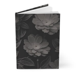 Diario de flores monocromáticas