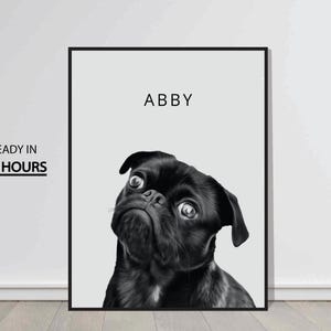 Custom Cat Portrait | Personalized Pet Painting | Cat Lover Gift | Pet Memorial Art | Cat Mom or Cat Dad Present