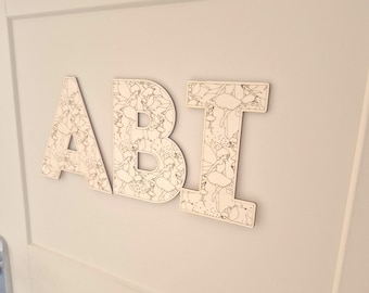 Personalised Wooden Fairy Name Sign: Colour Your Own Door Plaque Personalised by Proctor