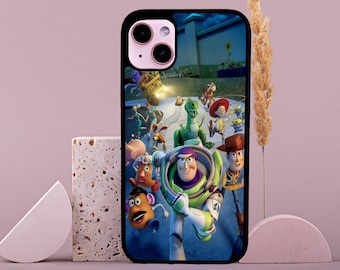Personalized Toy Story Design Stylish Rubber Phone Case Personalized Print iPhone & Samsung