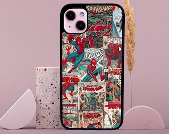 Personalized Superheroes Design Stylish Rubber Phone Case Personalized Print iPhone & Samsung