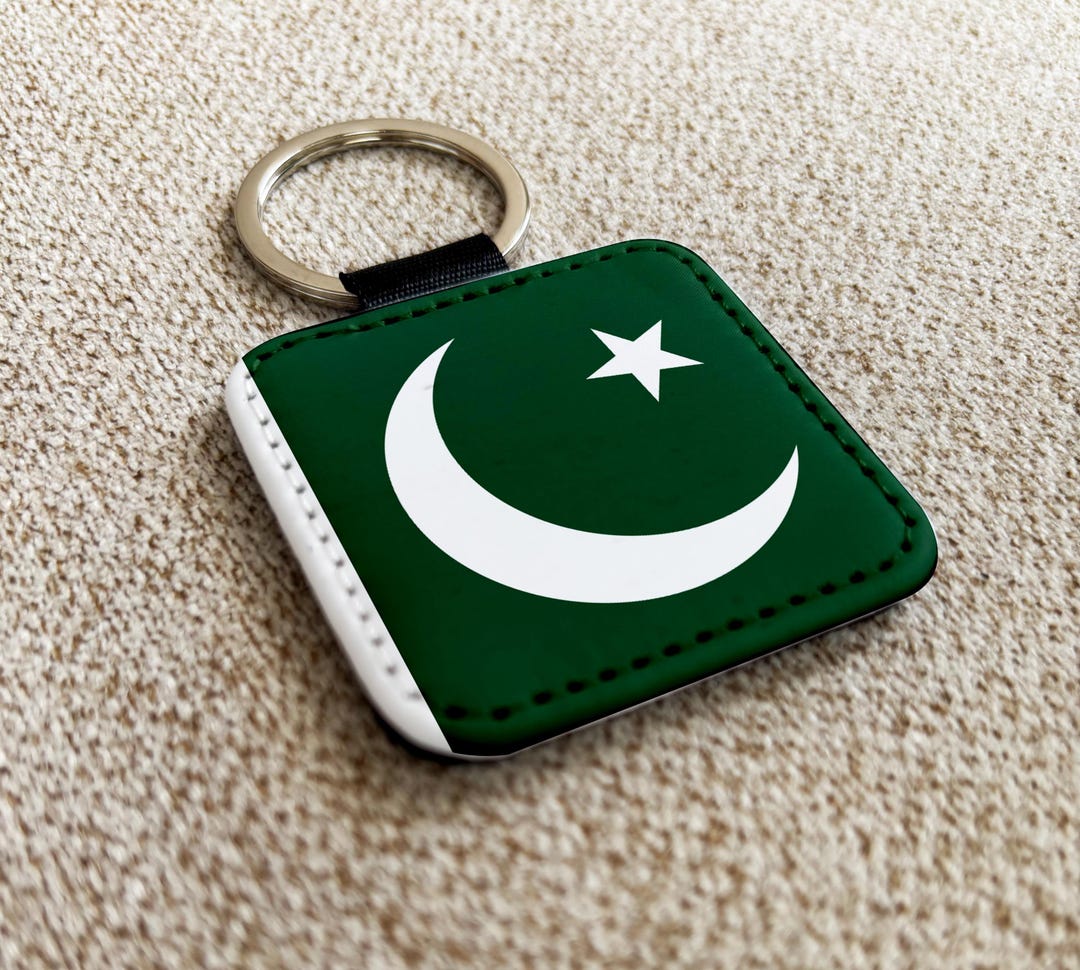Personalized Pakistan Flag Keyring - Etsy