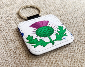 portachiavi personalizzato con cardo scozzese portachiavi