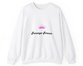 Passenger Princess-uniseks Heavy Blend™-sweater met ronde hals