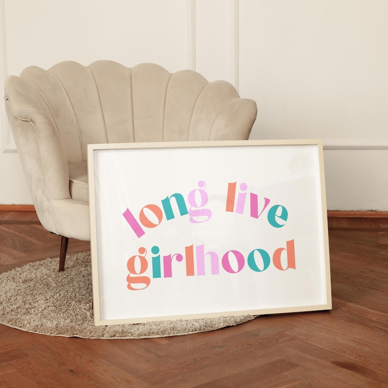 Good Vibes Decor Aesthetic Teen Room Decor Y2K Dorm Room Decor For Girls Pink and Teal Wall Art Set Of 14 Prints Teen Girl Room Decor