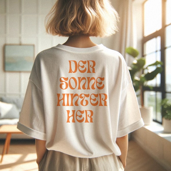 Der Sonne hinterher T-Shirt - Abenteuerlust, Reiseinspiration, Wanderlust-Motiv, Freiheitsgefühl