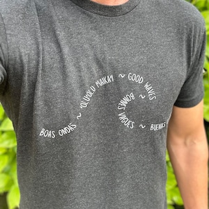 Good Waves Surf Shirt - Adult Beach & Yoga Wear, Celebrate Surfing, Sea, and Buenas Olas, Perfect for Outdoor Enthusiasts