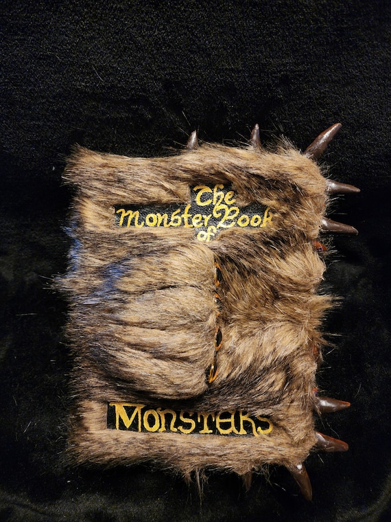 Harry Potter's "the Monster Book of Monsters" - Etsy
