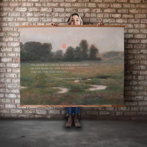 Christian Extra Large Wall Art, Farmhouse Tapestry, Bible Verse Tapestry, The Lord Will Guide You, Oversized Wall Art