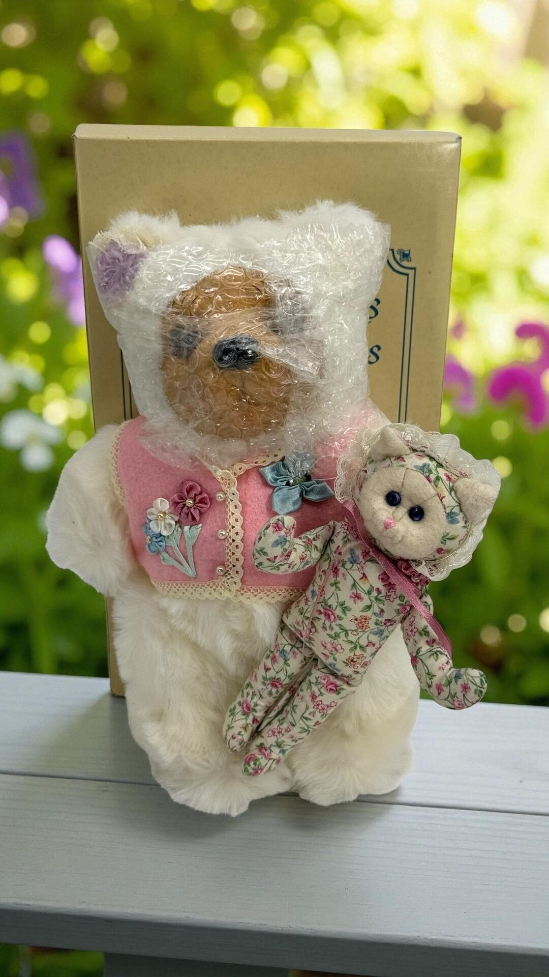 Vintage Robert Raikes “amy” Bear Plush – Artist Signed, New in Box