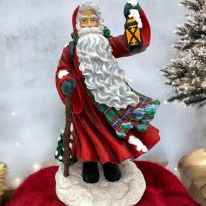 Vintage 10.5” Pipka “Midnight Visitor” 1995 Limited Edition Old World Santas  #829/3600