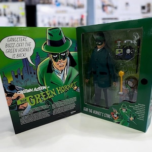 Vintage Captain Action - The GREEN HORNET Collector's 11" Figure: 1998, KB Toys Exclusive - New In Box!