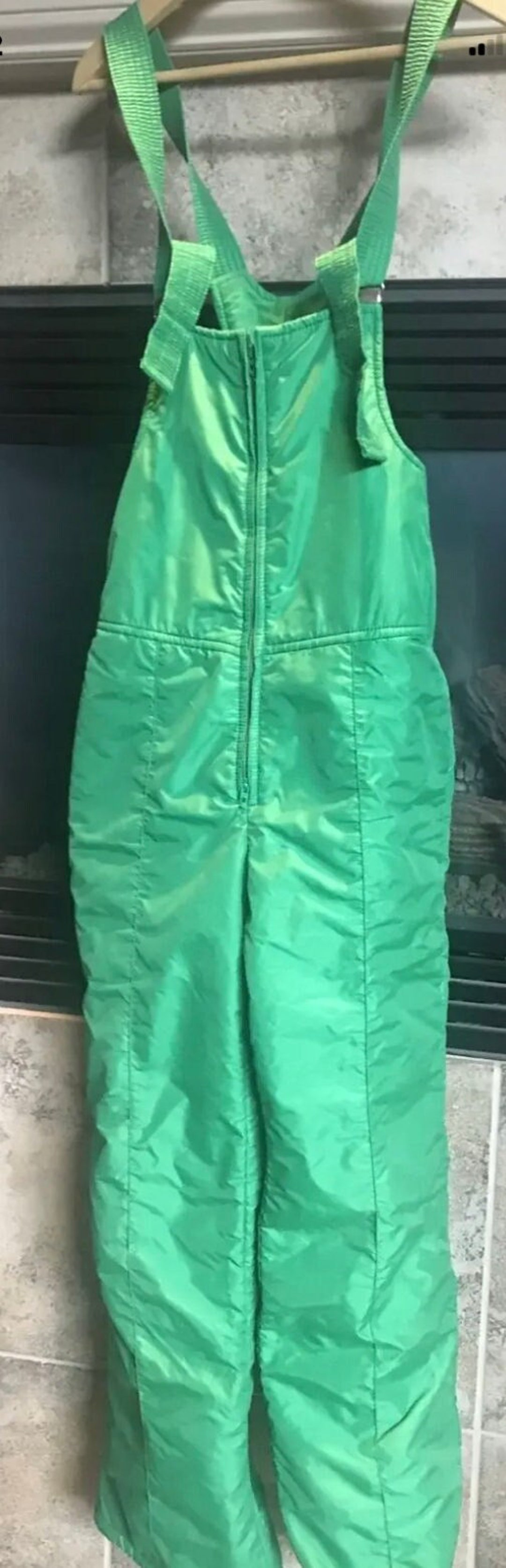 Ski Overalls Men's Vintage Swing West Large Green Etsy
