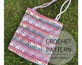 Avenida Tote - Crochet Bag Pattern (PDF Pattern)