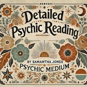 Paranormaal lezen Intuïtief helderziend lezen, zeer gedetailleerd. GRATIS follow-up. Vraag alles. Best beoordeelde verkoper. Geen gereedschap. Dezelfde dag beschikbaar.
