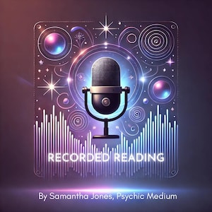 Audiolezing, paranormale lezing door een intuïtieve helderziende lezer, zeer gedetailleerd met GRATIS follow-up. Vraag alles. Best beoordeelde verkoper.