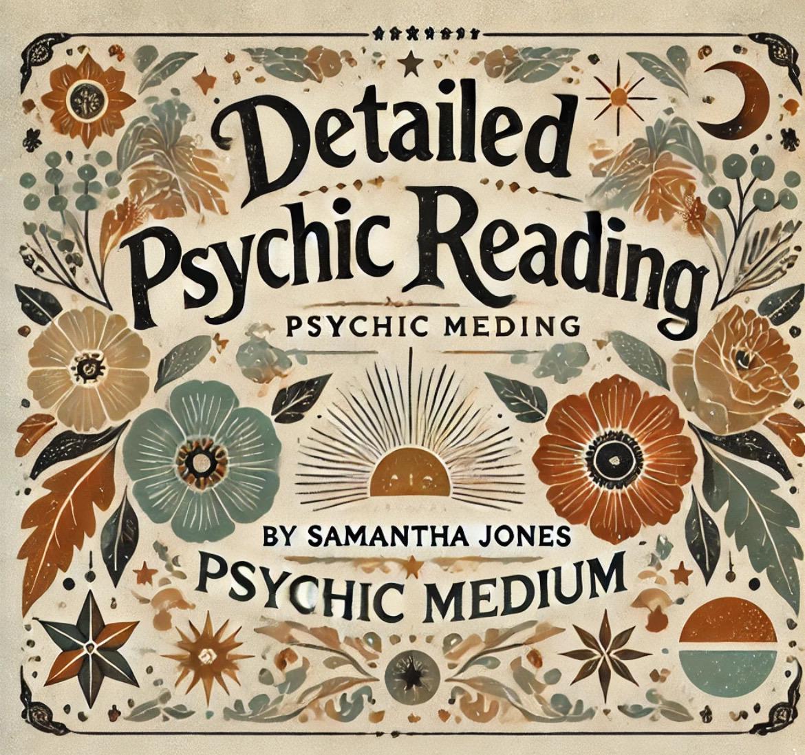 Accurate Psychic Reading. Detailed Intuitive Insights & Spiritual Guidance. Free Follow Up. Same Day Add On Option. Digital Download