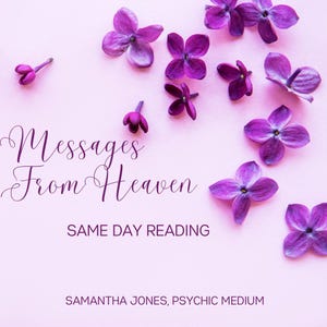 Same Day Medium Reading: Connect with Passed Loved One (Digital Download)