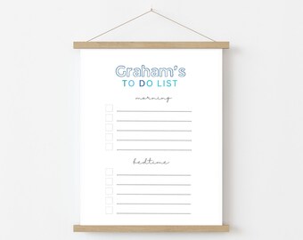 Printable Chore Chart, Customizable Chore Chart, Kids Chore Chart, Simple Chore Chart, Easy Chore Chart, Personalized Chore Chart