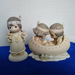 Rare Vintage Lladro Shepherdess With Ducks Handmade in Spain