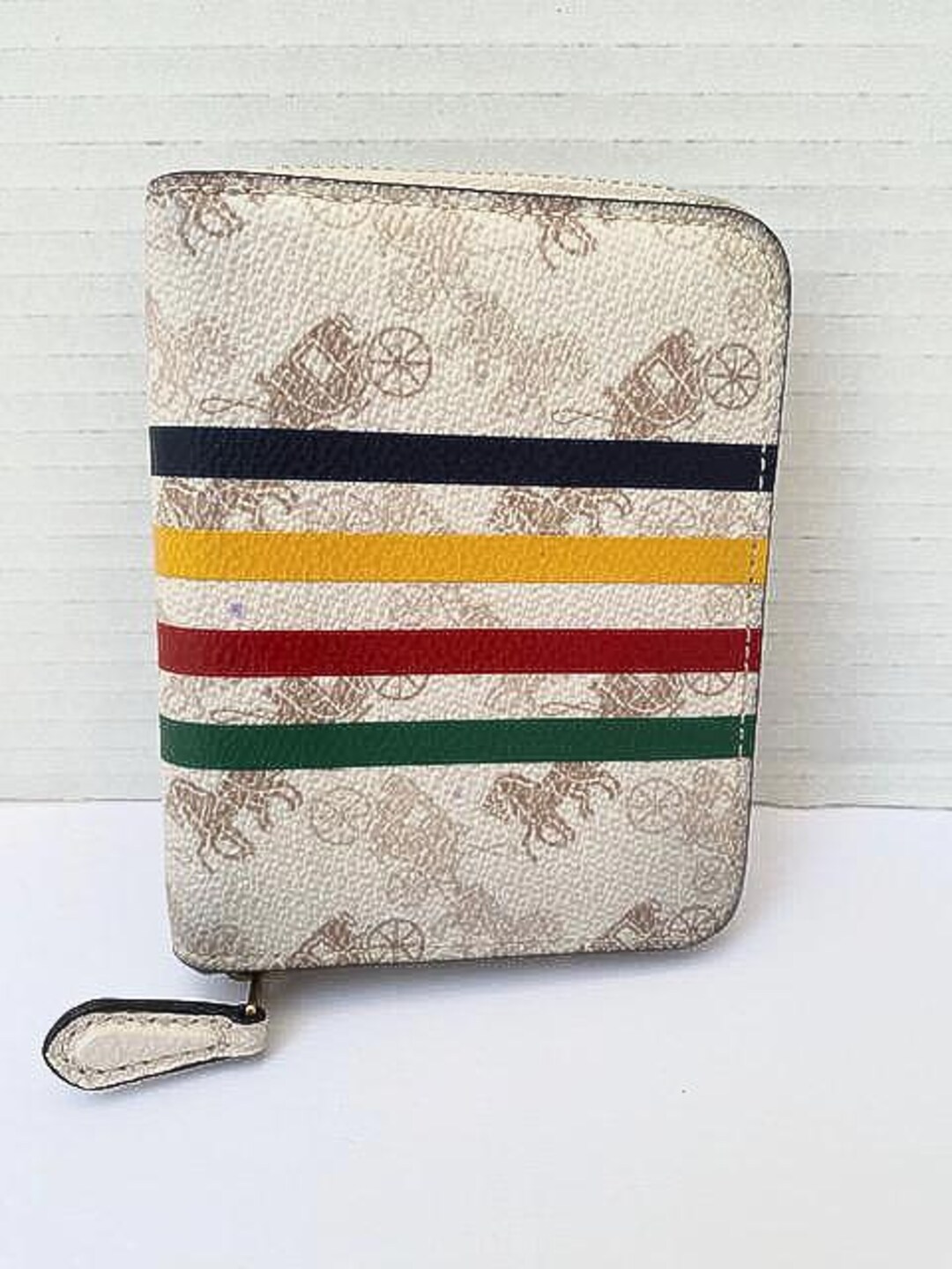 Rare Vintage Iconic Zip Around Wallet Hudson's Bay(hbc) and Coach