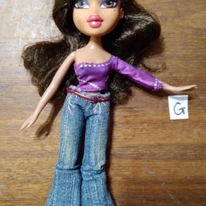 Lot de 5 poupées Bratz - 3 MGA de 2001 - 3 pieds manquants - EN L'ÉTAT - France
