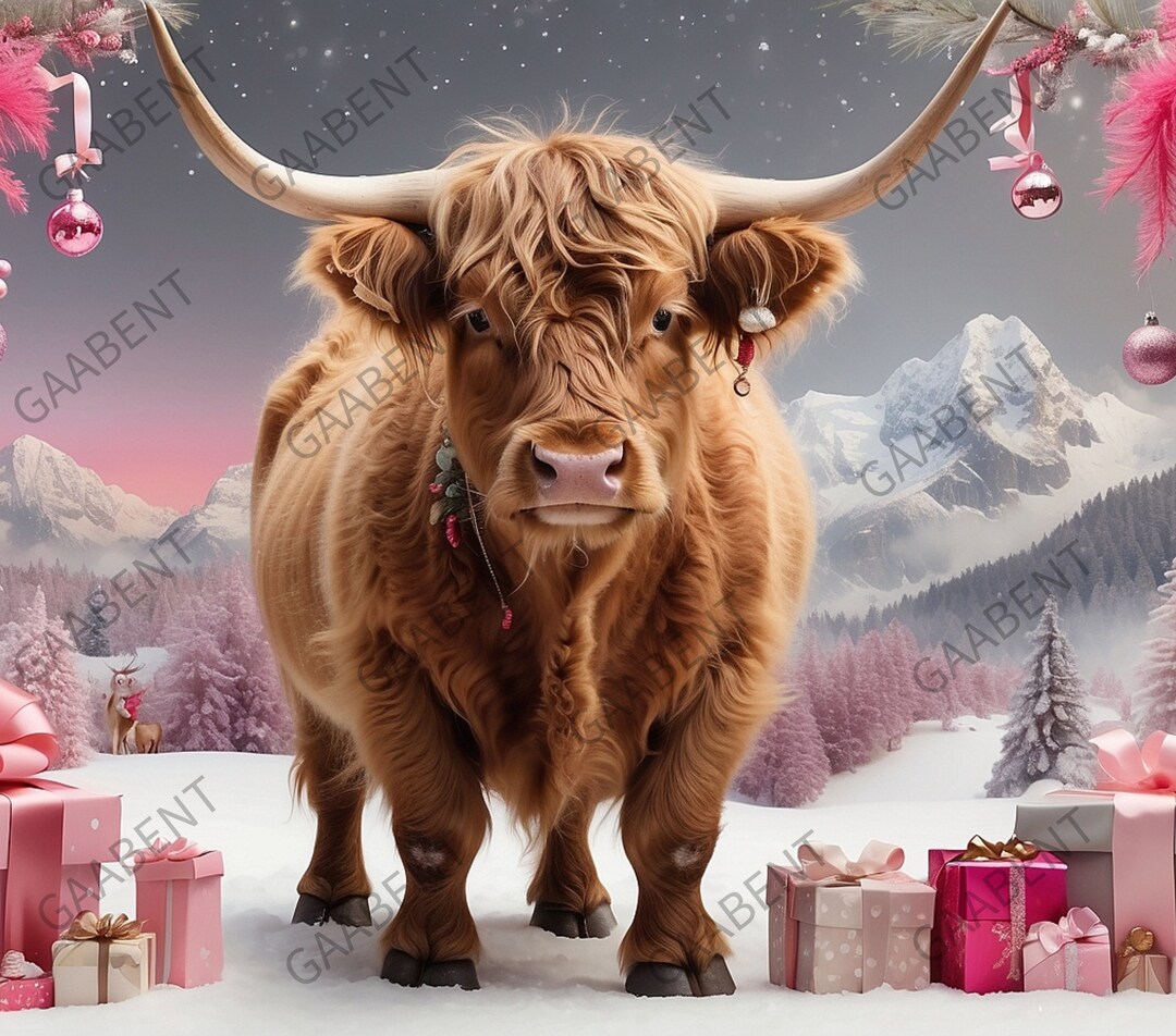 3D 20oz Tumbler Wrap Sublimation Highland Cow Bundle - Etsy