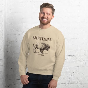 Montana Vintage Buffalo Sweater