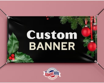 Banners personalizados - Banners e placas de alta qualidade - Impressão de banners de vinil com frete grátis - Perfeito para eventos e decoração