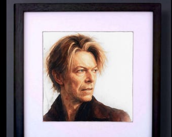 David Bowie - art mural encadré, décoration intérieure, impression