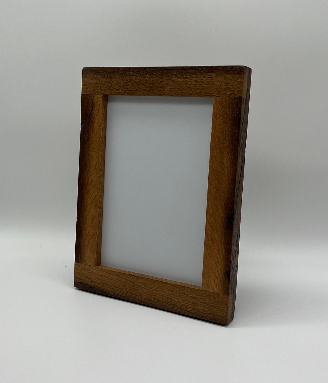 5x7 Handcrafted Picture Frame Made From Antique Quarter Sawn Etsy