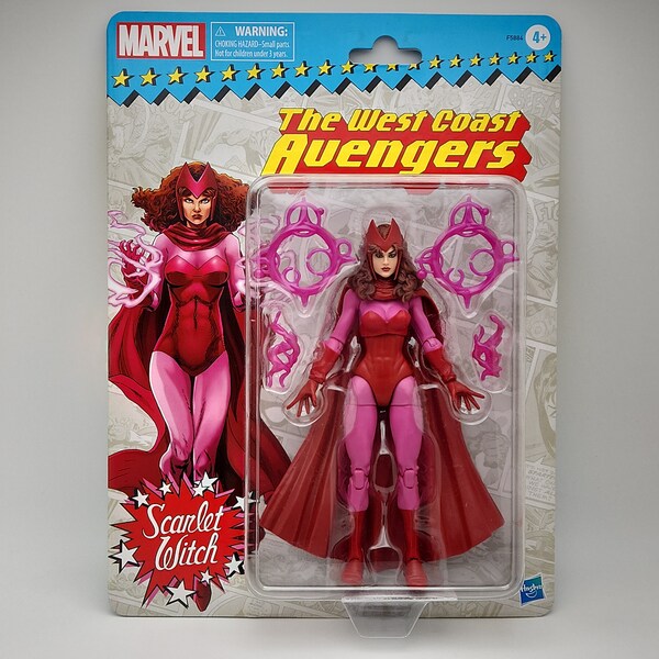 Marvel Legends Retro Collection- The West Coast Avengers- Scarlet Witch