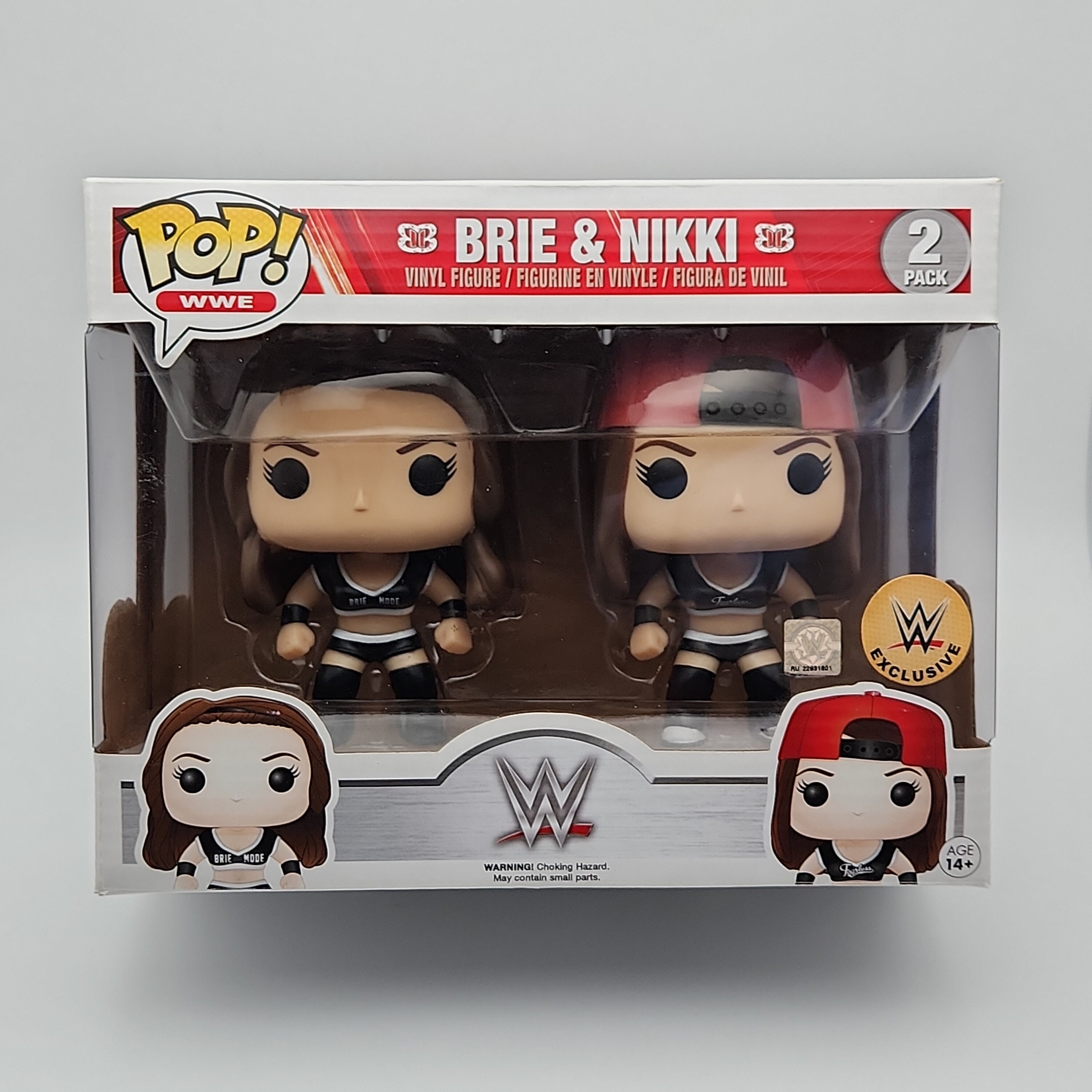 Funko Pop WWE Brie Nikki Bella 2pk Etsy