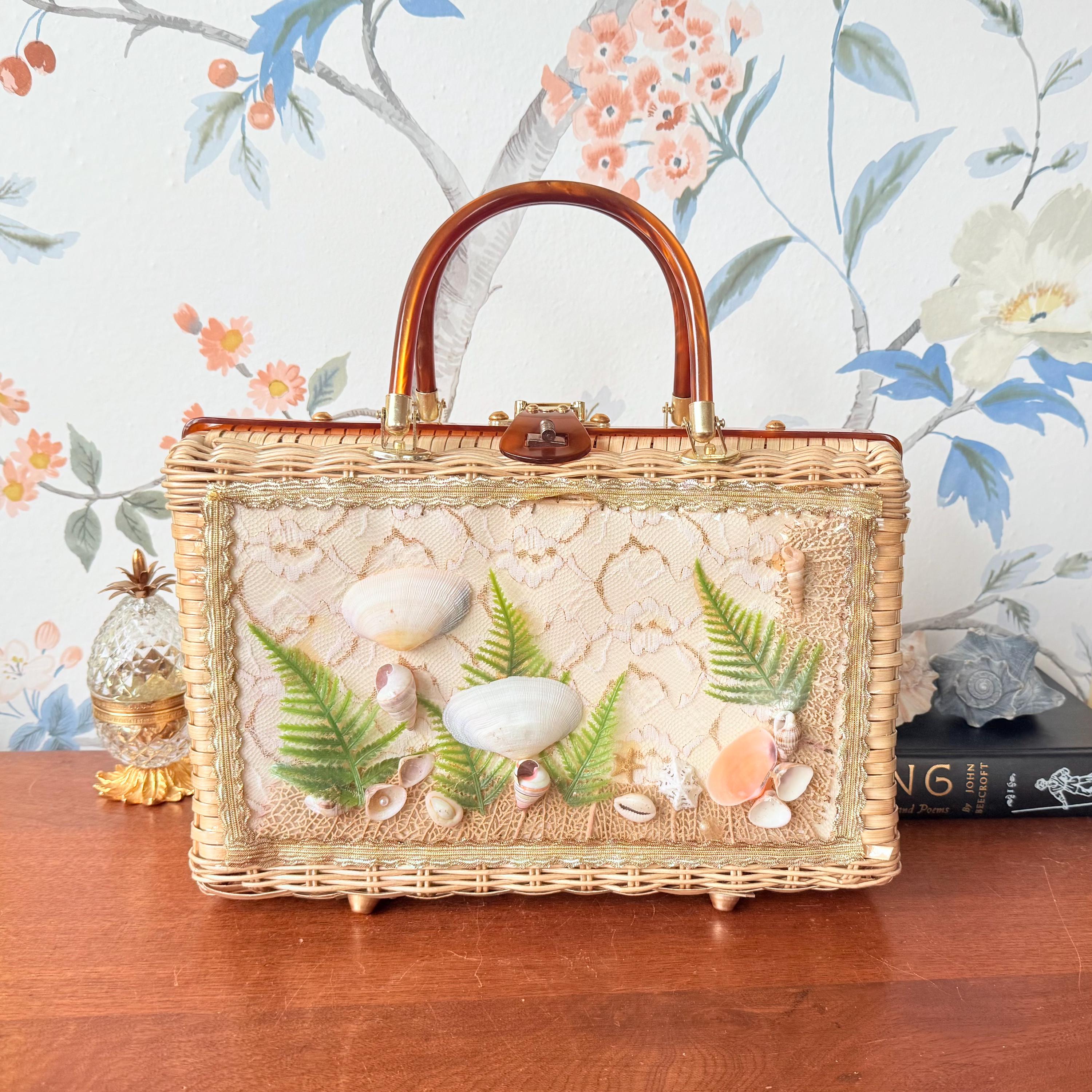 ヴィンテージルーサイトバッグ Vintage lucite bag - Etsy 日本