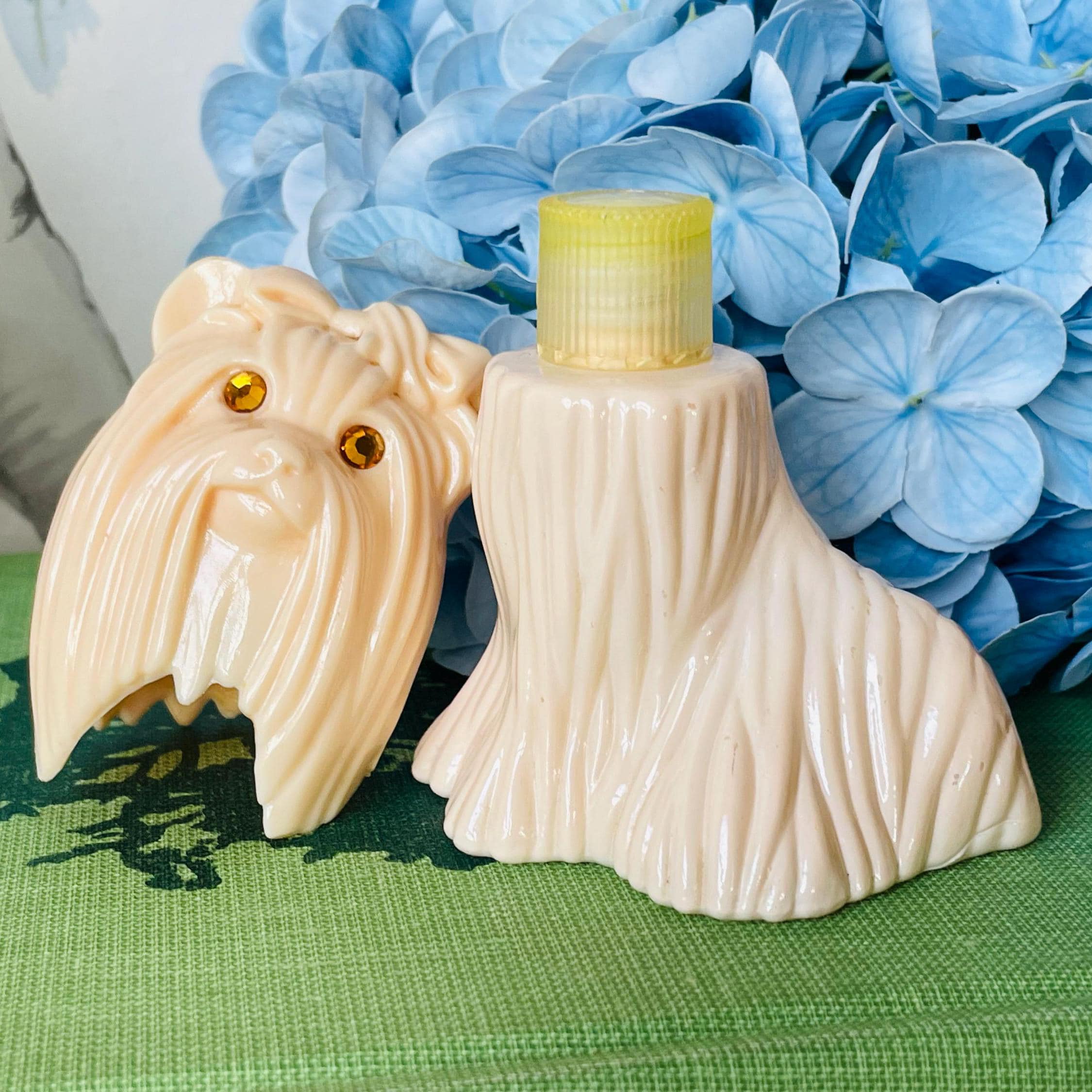 Vintage Avon Yorkshire Terrier Sweet Honesty Cologne Bottle - Etsy