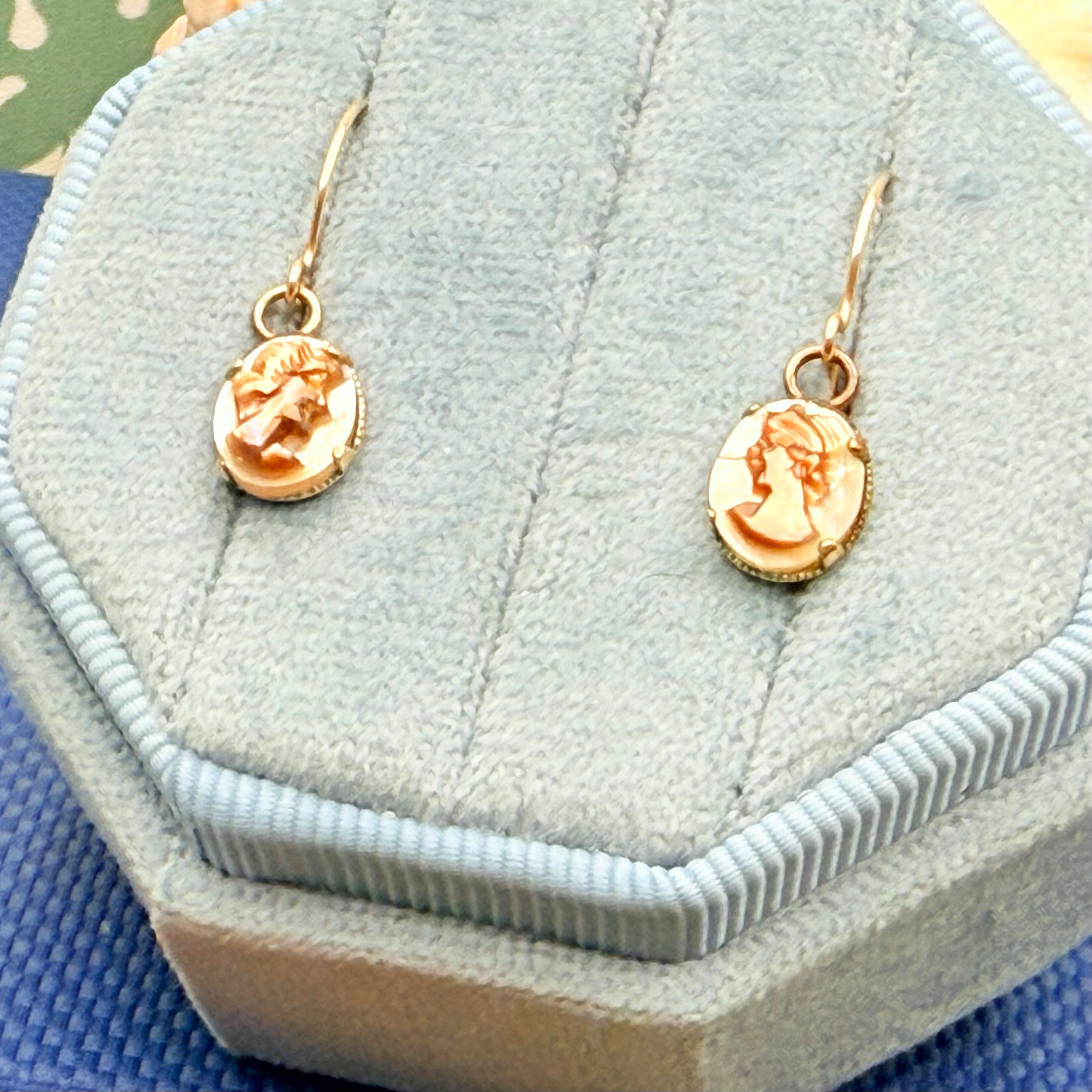 ビンテージ美品★カメオ★14K刻印585APA ビンテージ美品☆カメオ☆14K刻印585APA V118910993 送料 無料