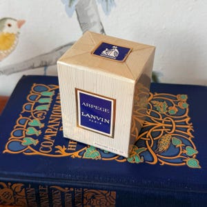Sealed Vintage Lanvin Arpège Perfume: 1960s French Parfum, 1/2 Fl Oz