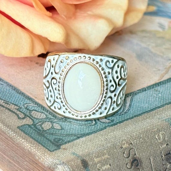 Bague Fantaisie Vintage – Taille 47 – Occasion (bon état Général)