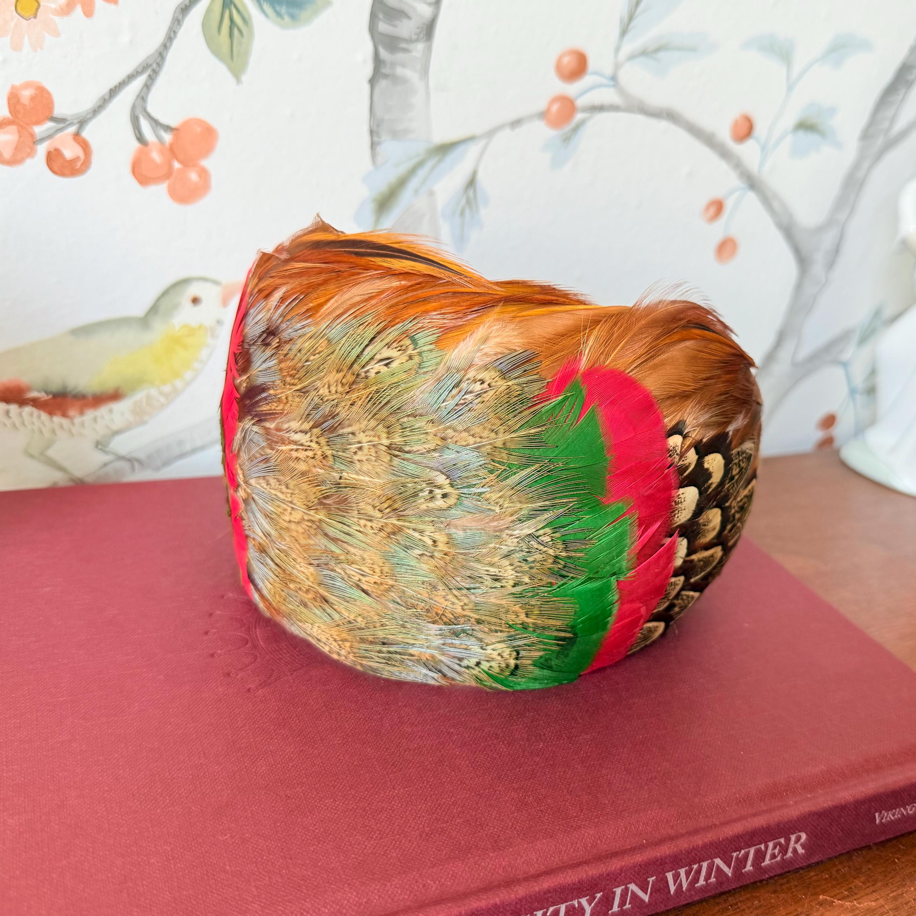 Vtg 60s VALERIE MODES Gorg Green FEATHERS Hat EUVC Valerie Modes - Etsy main image 4
