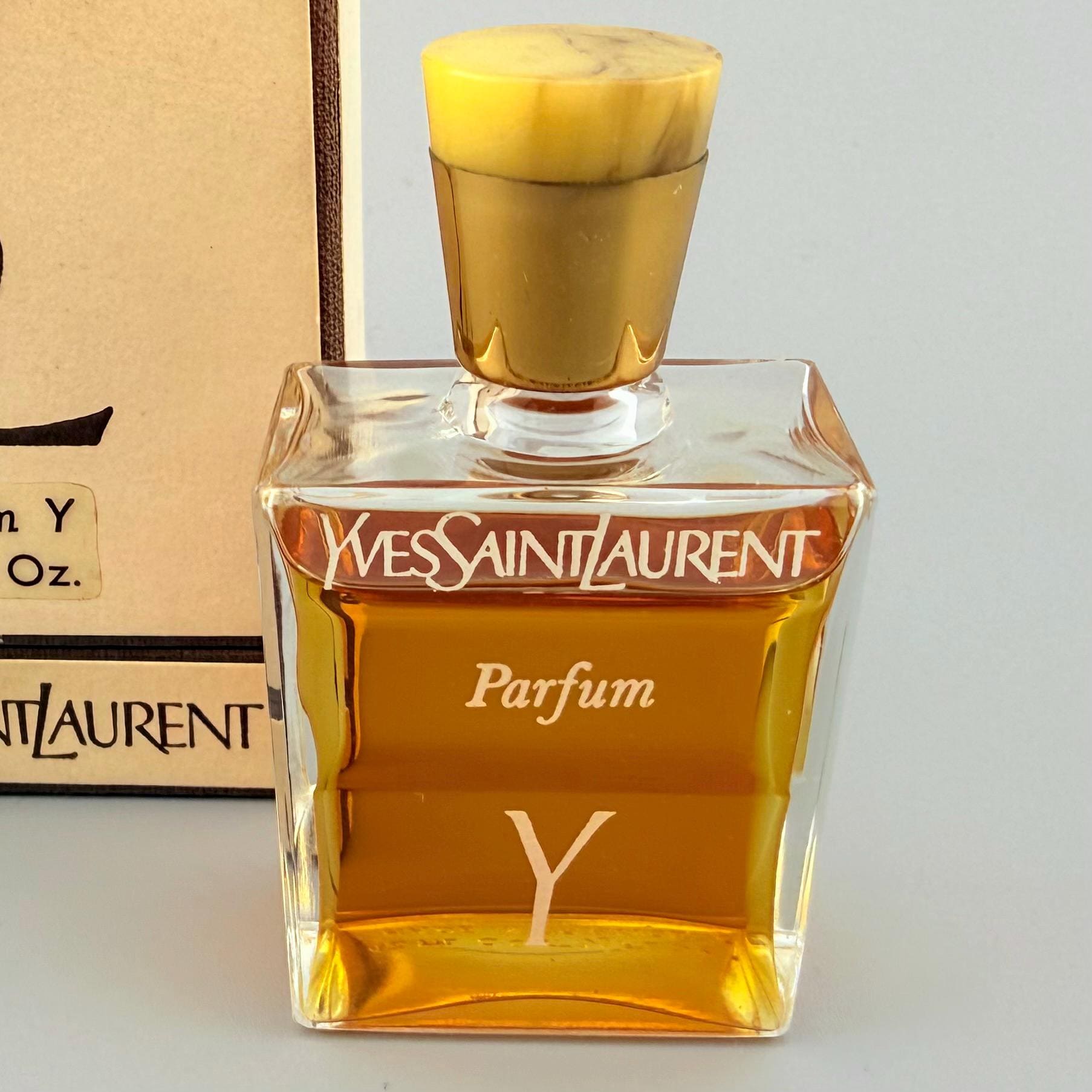 Vintage Yves Saint Laurent Y Parfum 15ml W Bakelite Cap | Original