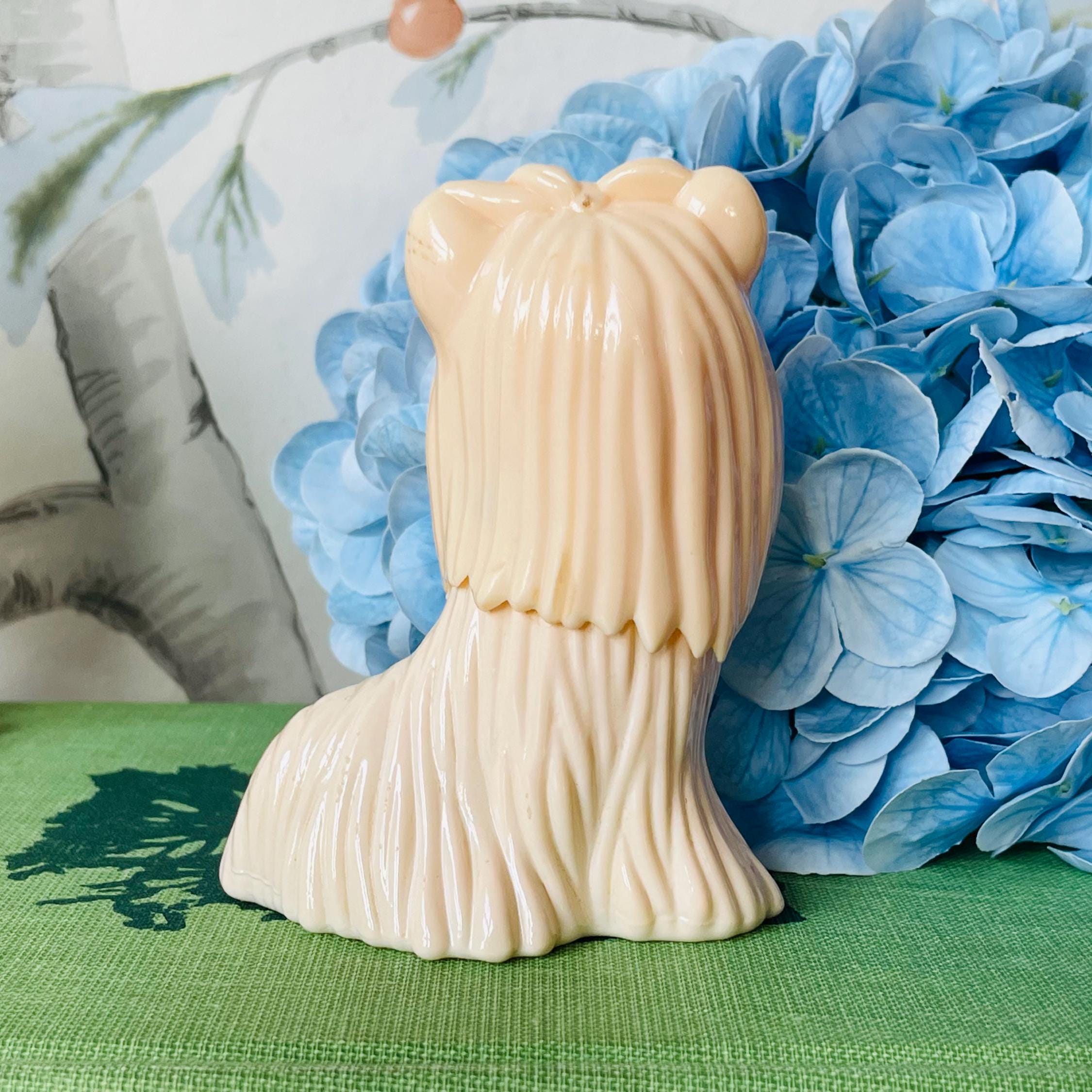 本日のみの値下げ❕激レア❕　AVON ボトル　ジェダイカラー Vintage Avon Yorkshire Terrier Sweet Honesty Cologne Bottle - Etsy