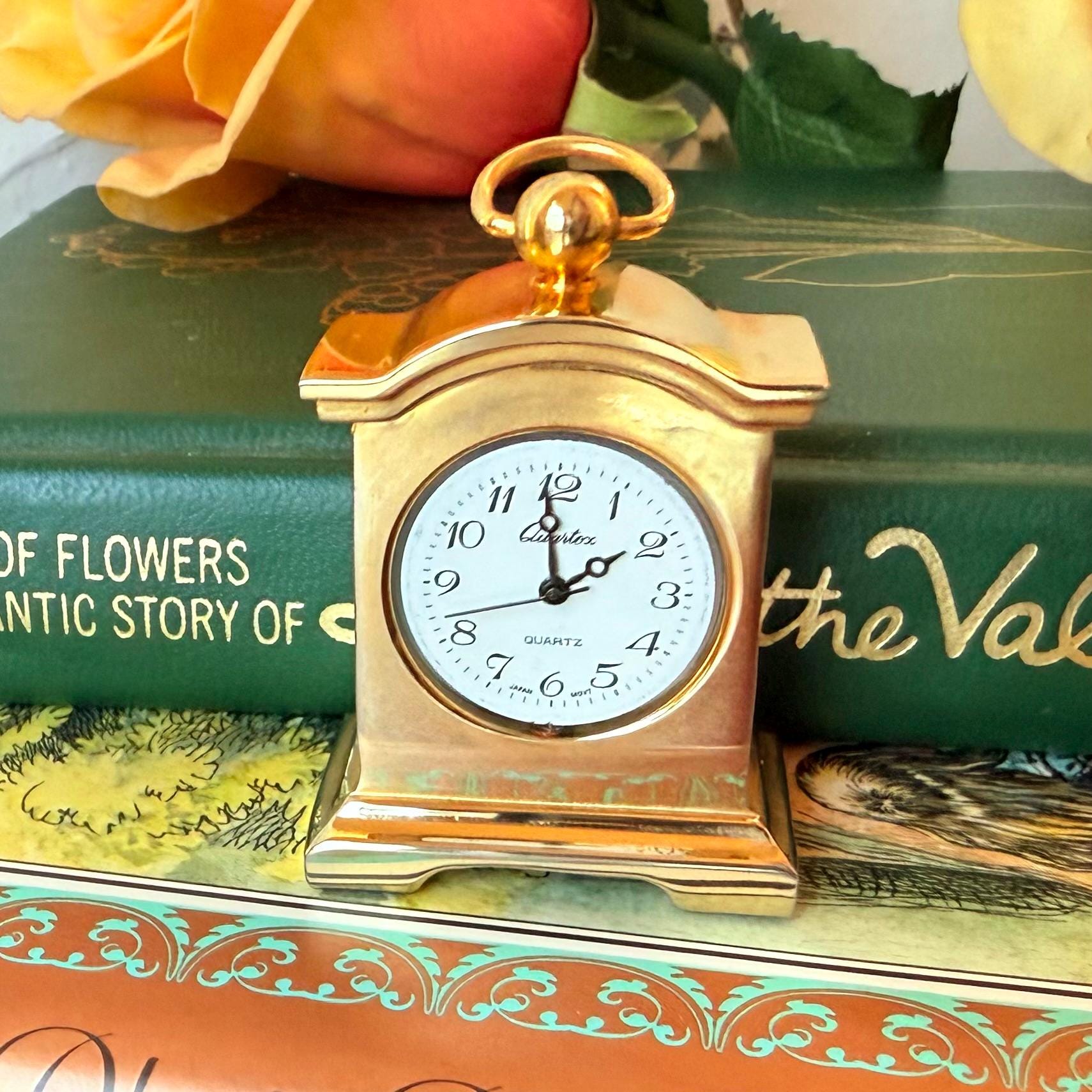 Mini Brass Clock
