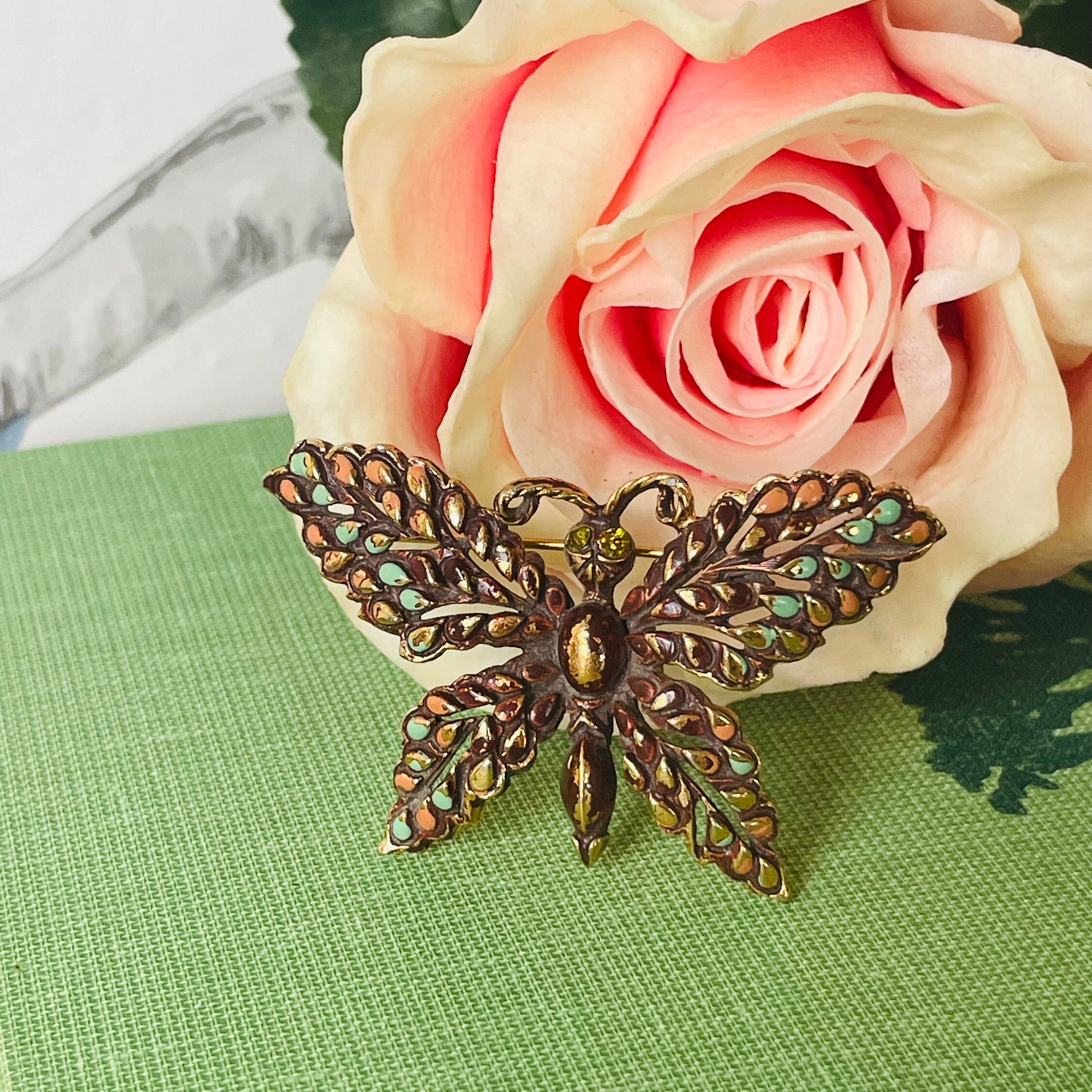 Art and Florenza Brooches - Etsy