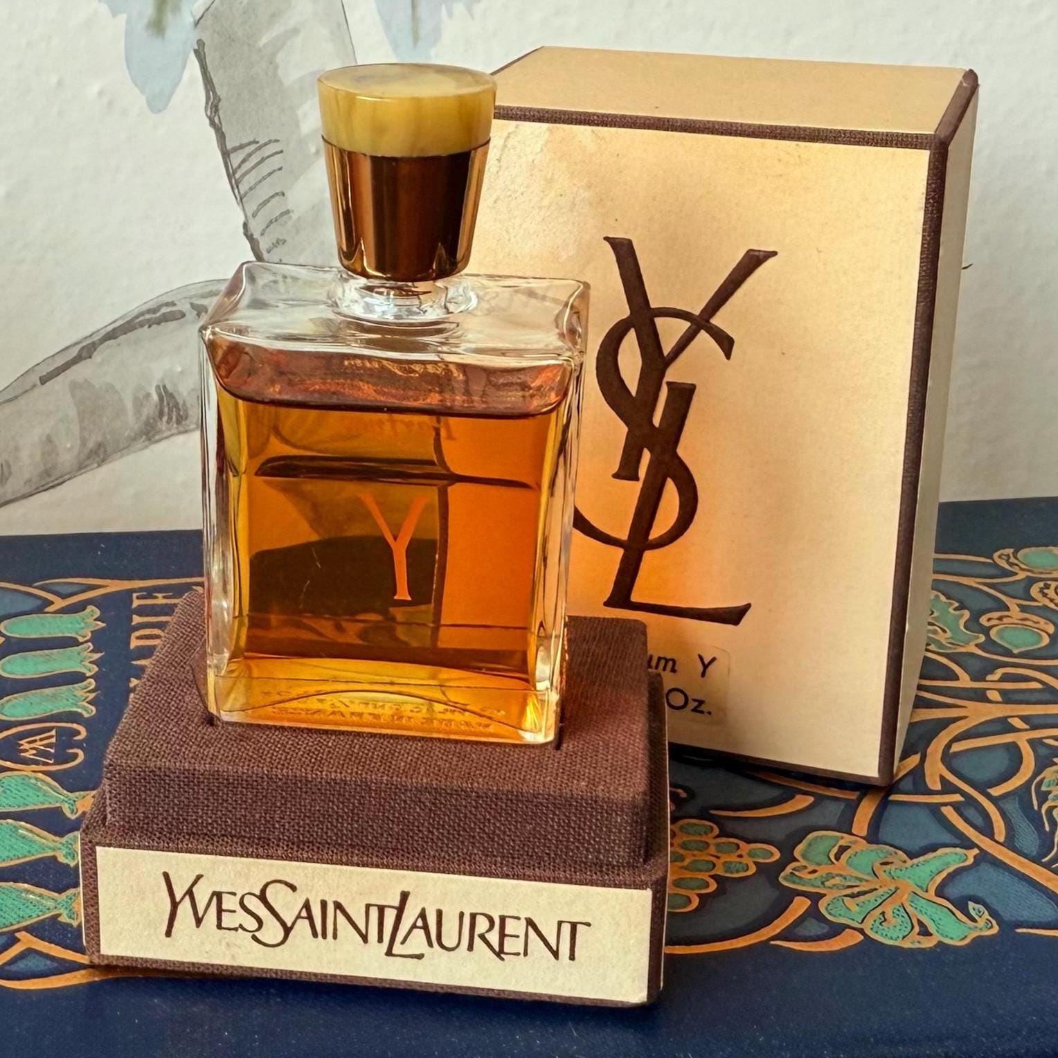 Yves Saint Laurent 香水 ボトル ヴィンテージ YSL Y パルファム（箱付き）｜イヴ・サンローラン香水