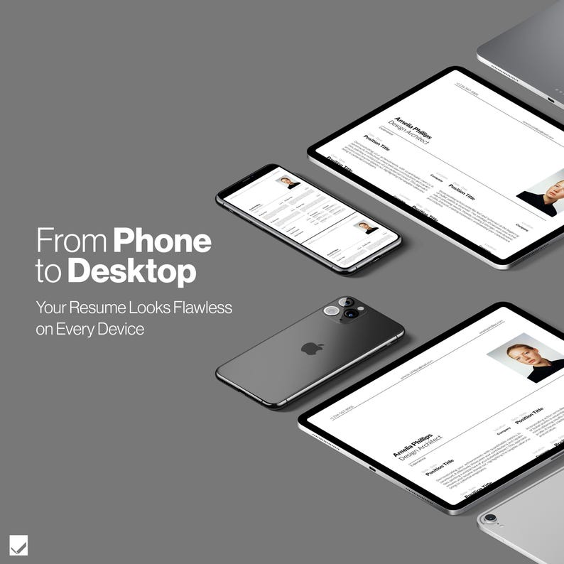 Minimalist InDesign CV Template: Pro Swiss Style Resume with Matching Cover Letter & References image 8