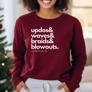 Hairstylist Shirt Hairdresser Sweatshirt Hair Stylist Gift Hair Hustler Hair Dresser Gift Cosmetology Grad Gift for Hairstylist Salon Shirts