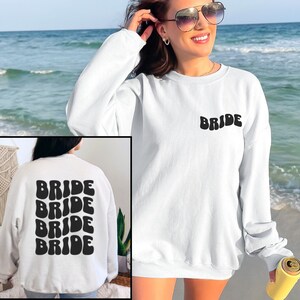 Brautparty Sweats Brautparty Pyjamas Team Braut Crewneck Braut Sweatshirt I Do Crew Braut Squad Shirt Retro Braut Tribe Shirt Brautjungfer