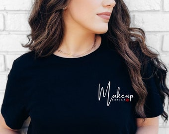 Makeup Artist Shirt TShirt MUA Esthetician T-Shirt Esthetician Gift Makeup Artist Gift Cosmetology Grad Shirt Makeup Artist Shirt Makeup Tee