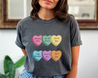 Galentines Day Shirt Galentines Party Funny Candy Hearts Shirt Galentines Shirt Galentines Gang Anti Valentines Day Sarcastic Valentines