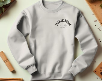 Dachshund sweatshirt, dachshund crewneck, Wiener dog shirt, cute dog shirt, weiner puppy gift, dachshund gift, dachshund sweater, doxie mom